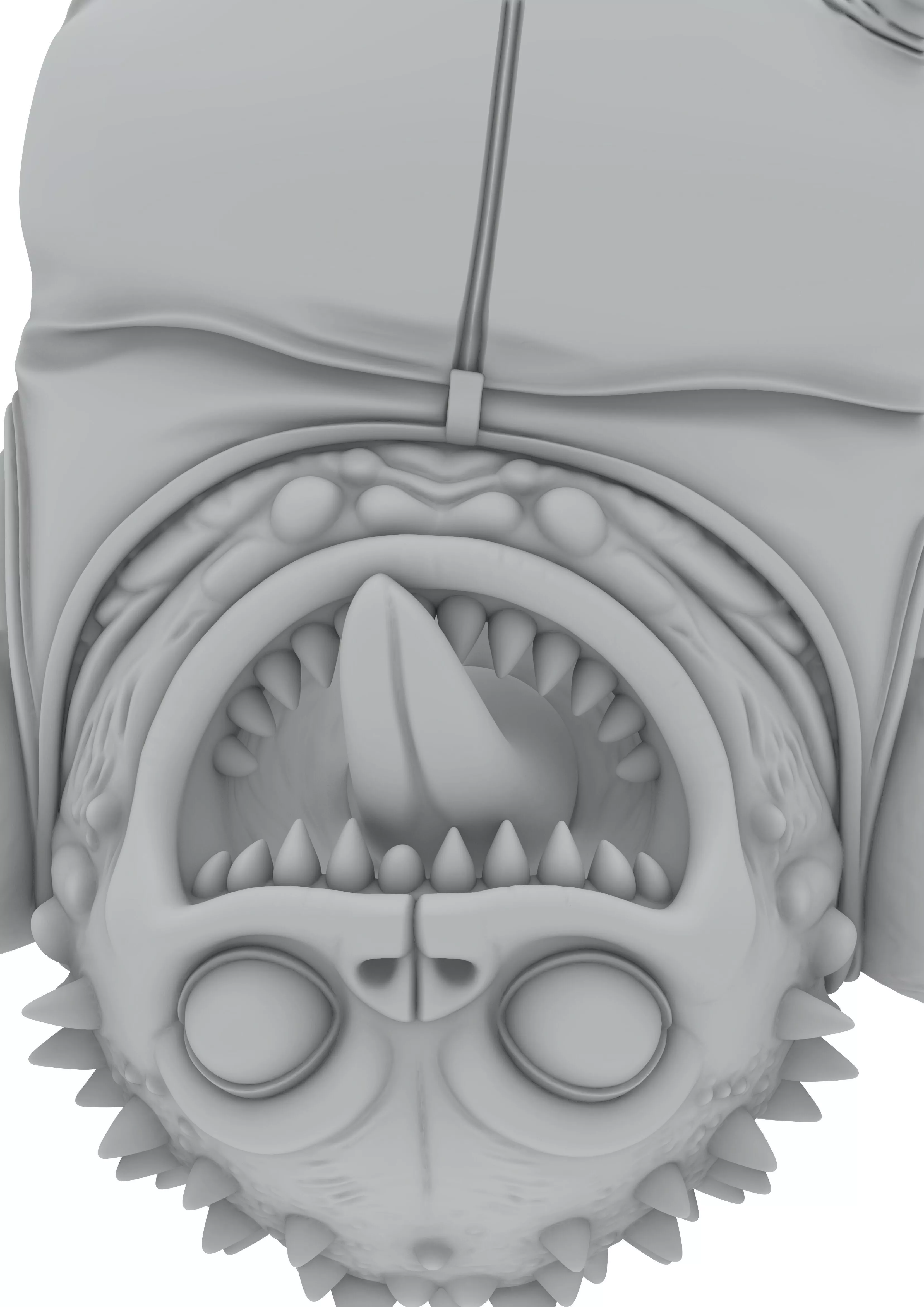 Cthulhu Eldritch Primigenio Chibi Monster Superhero 3D print model