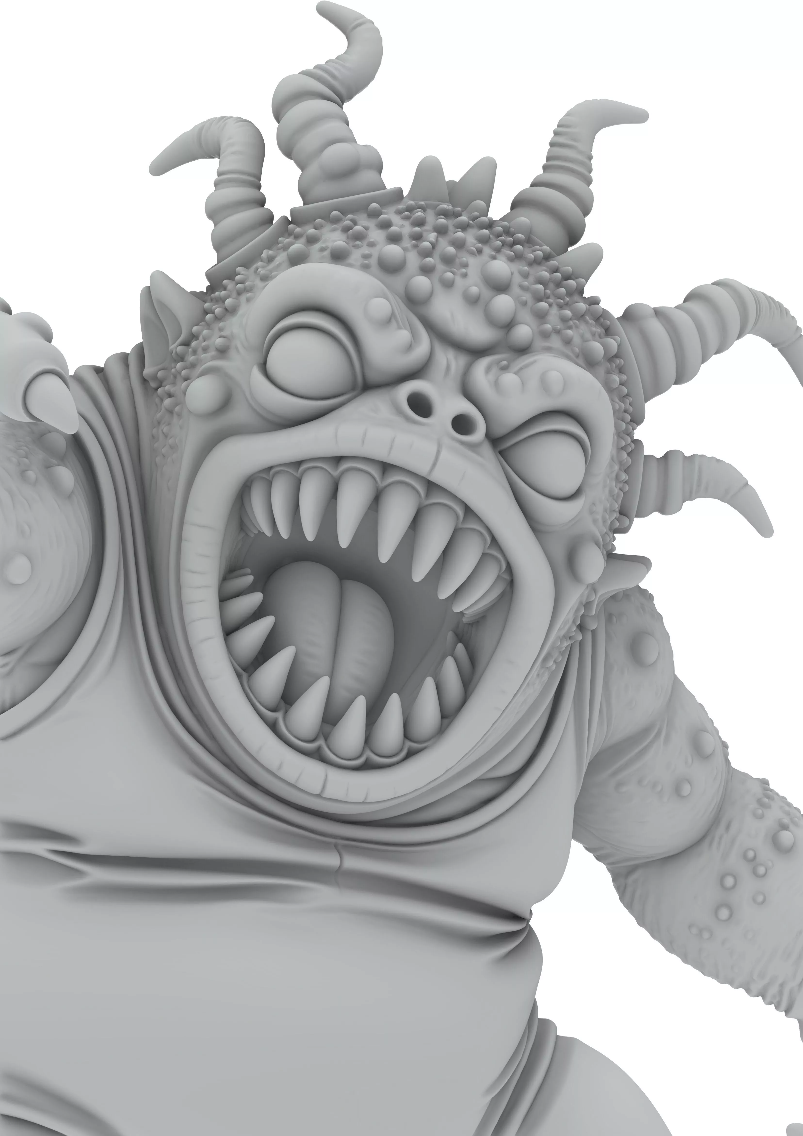 Cthulhu Eldritch Primigenio Chibi Monster Superhero 3D print model