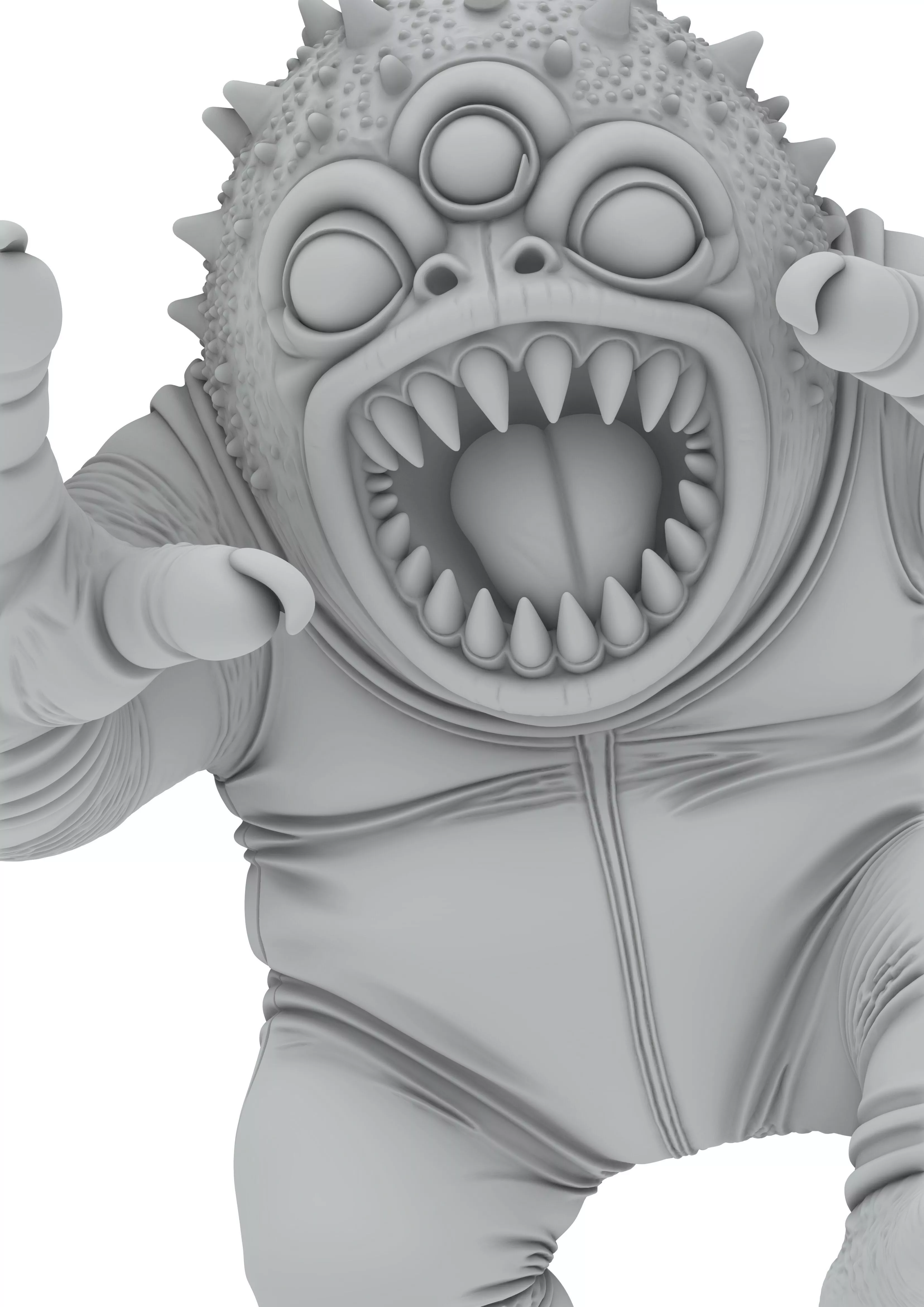 Cthulhu Eldritch Primigenio Chibi Monster Superhero 3D print model