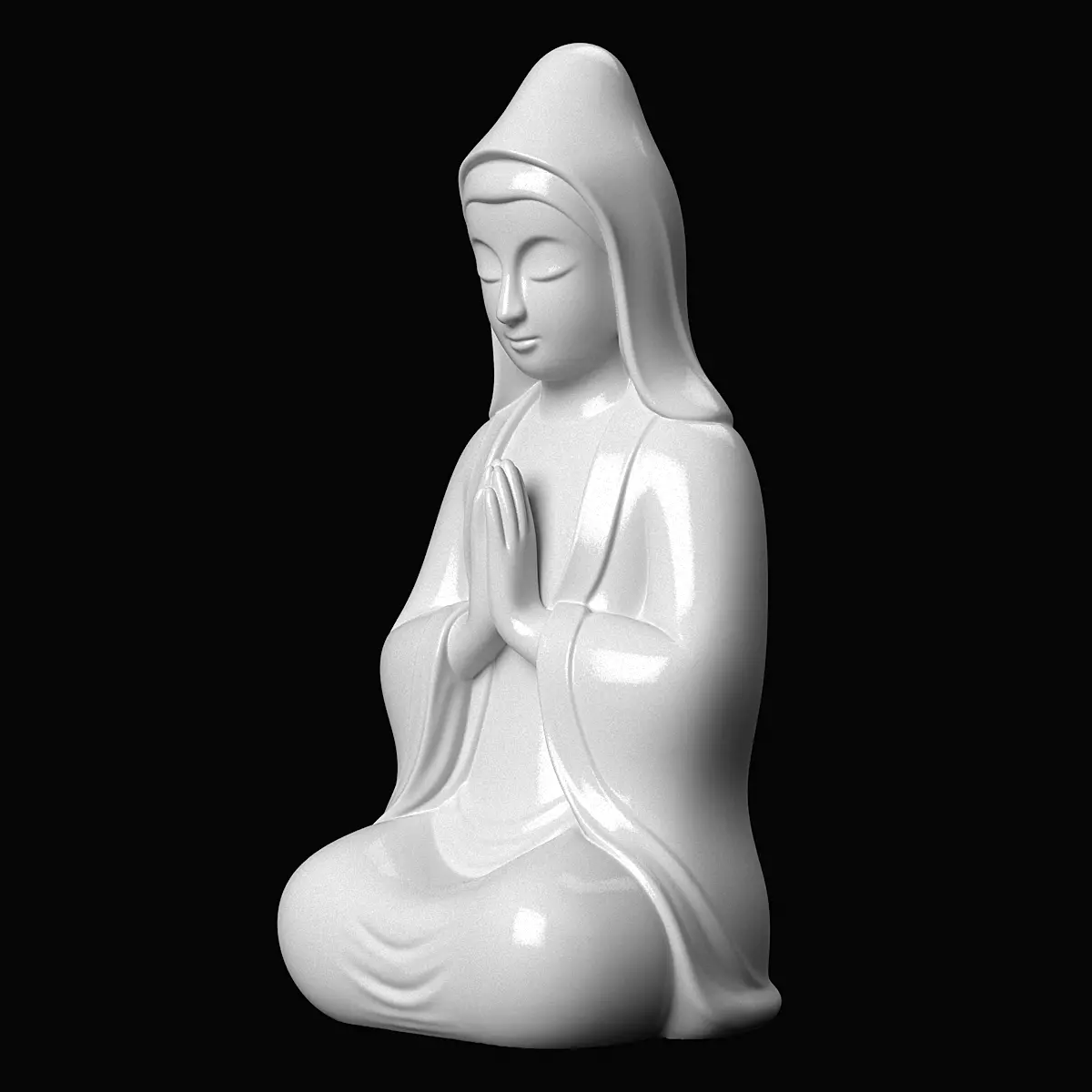 Kuan Yin 3D print model