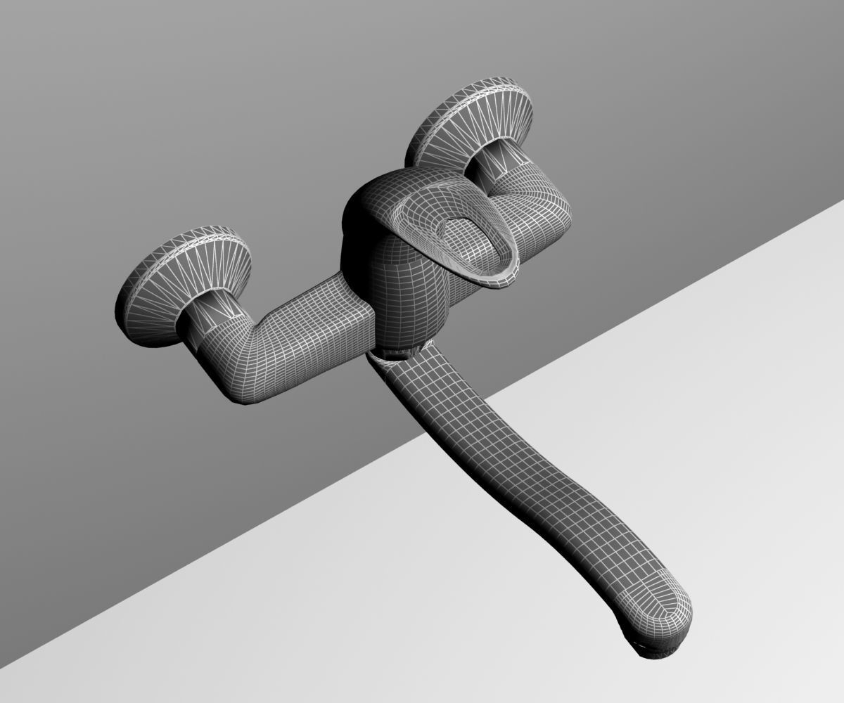 Faucets 002 3D model_4
