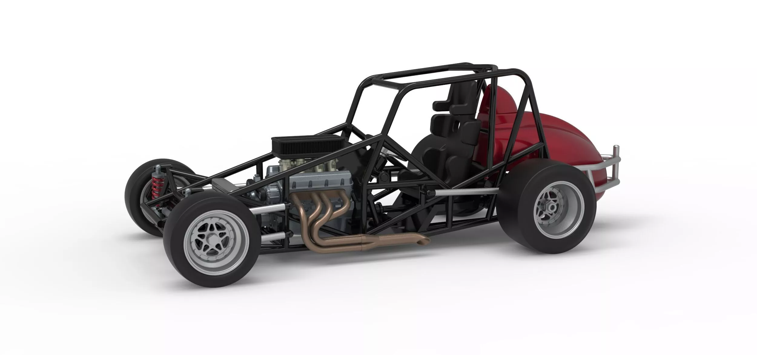 Pavement Silver Crown Car Base Version 3 Scale 1 to 25 3D print model