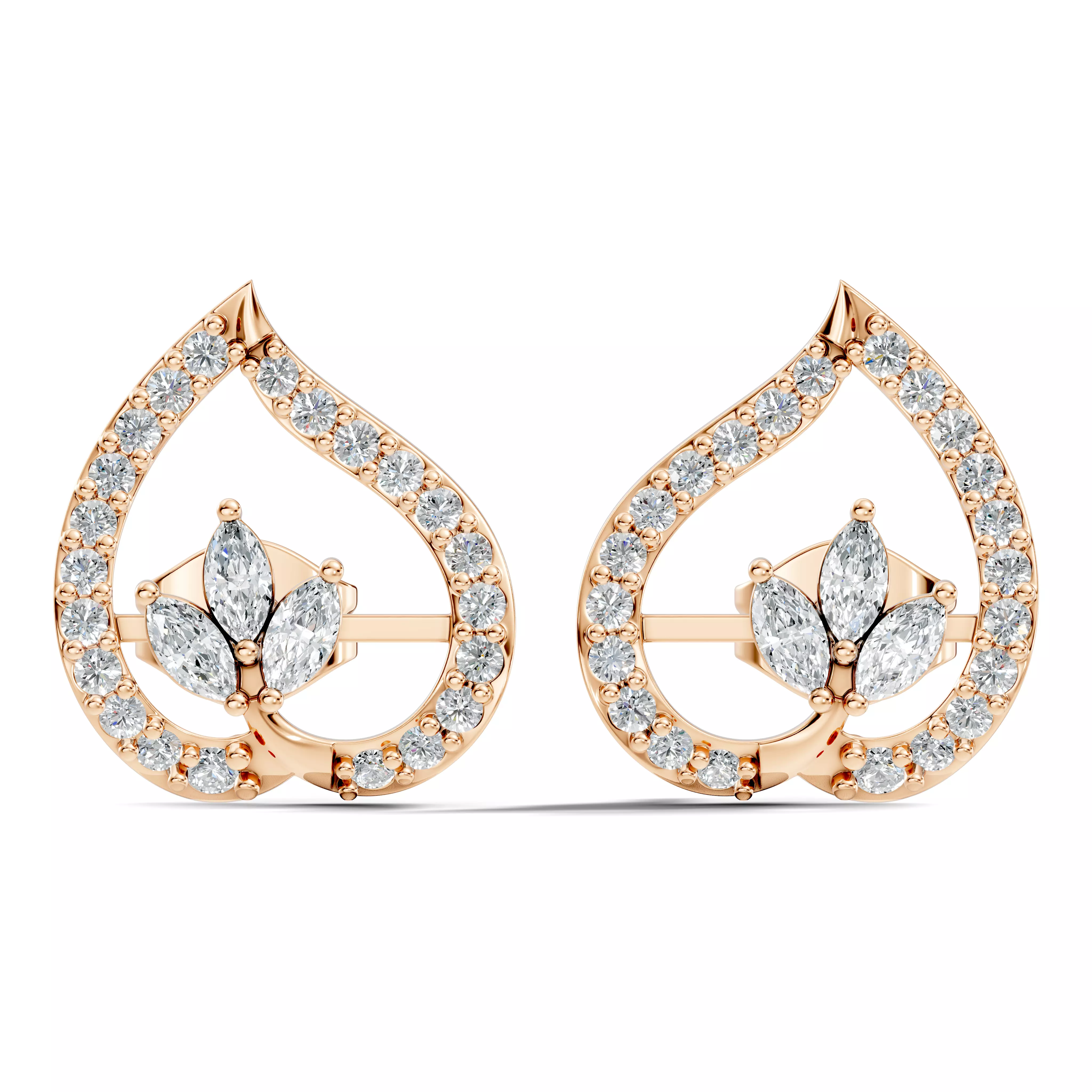 Studs Earrings 3D print model