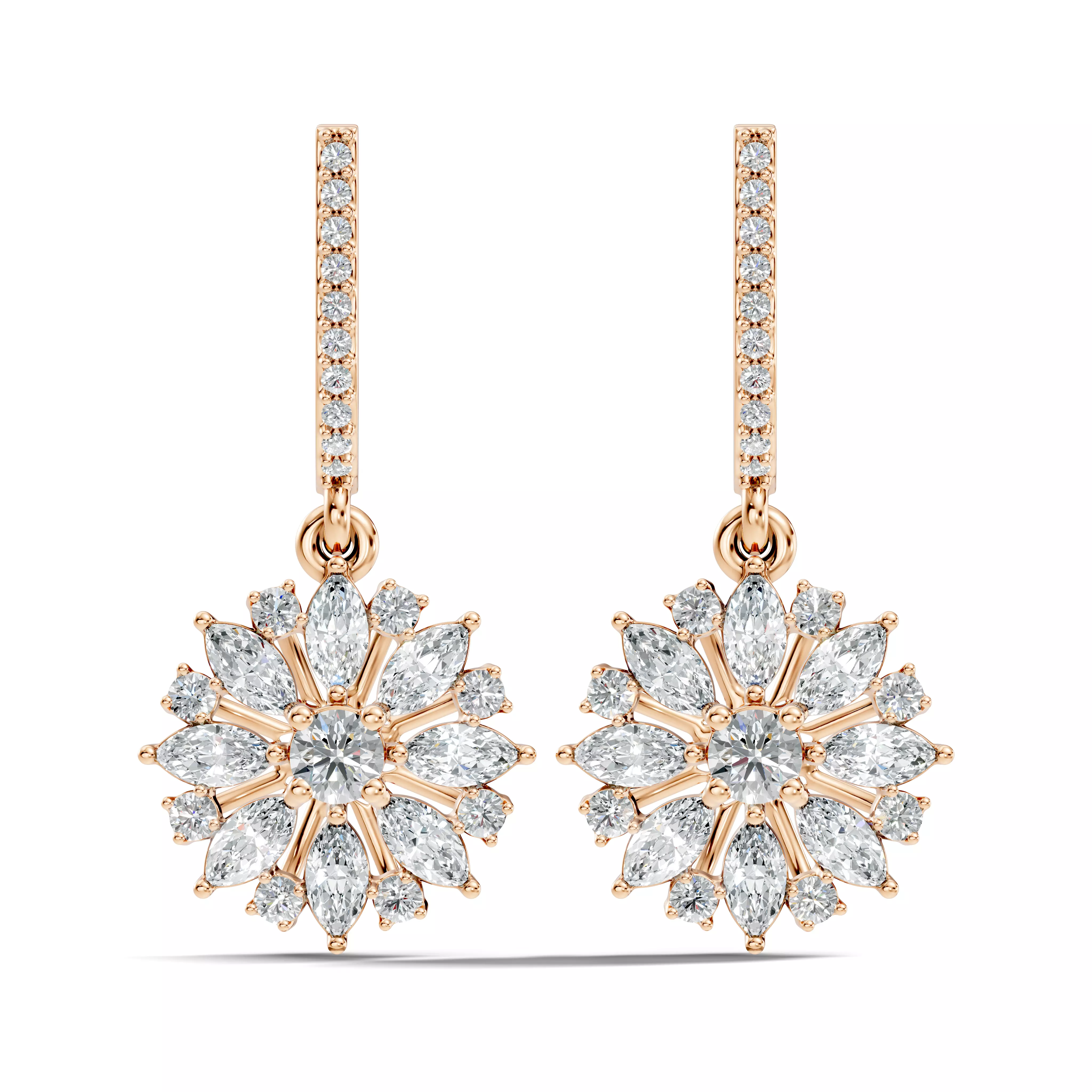 Hoops Earrings 3D print model