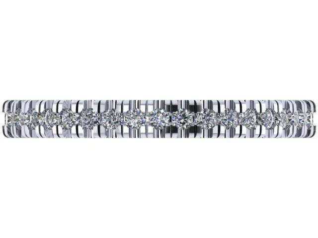 Small Diamond Pave Eternity 3DM 3D print model