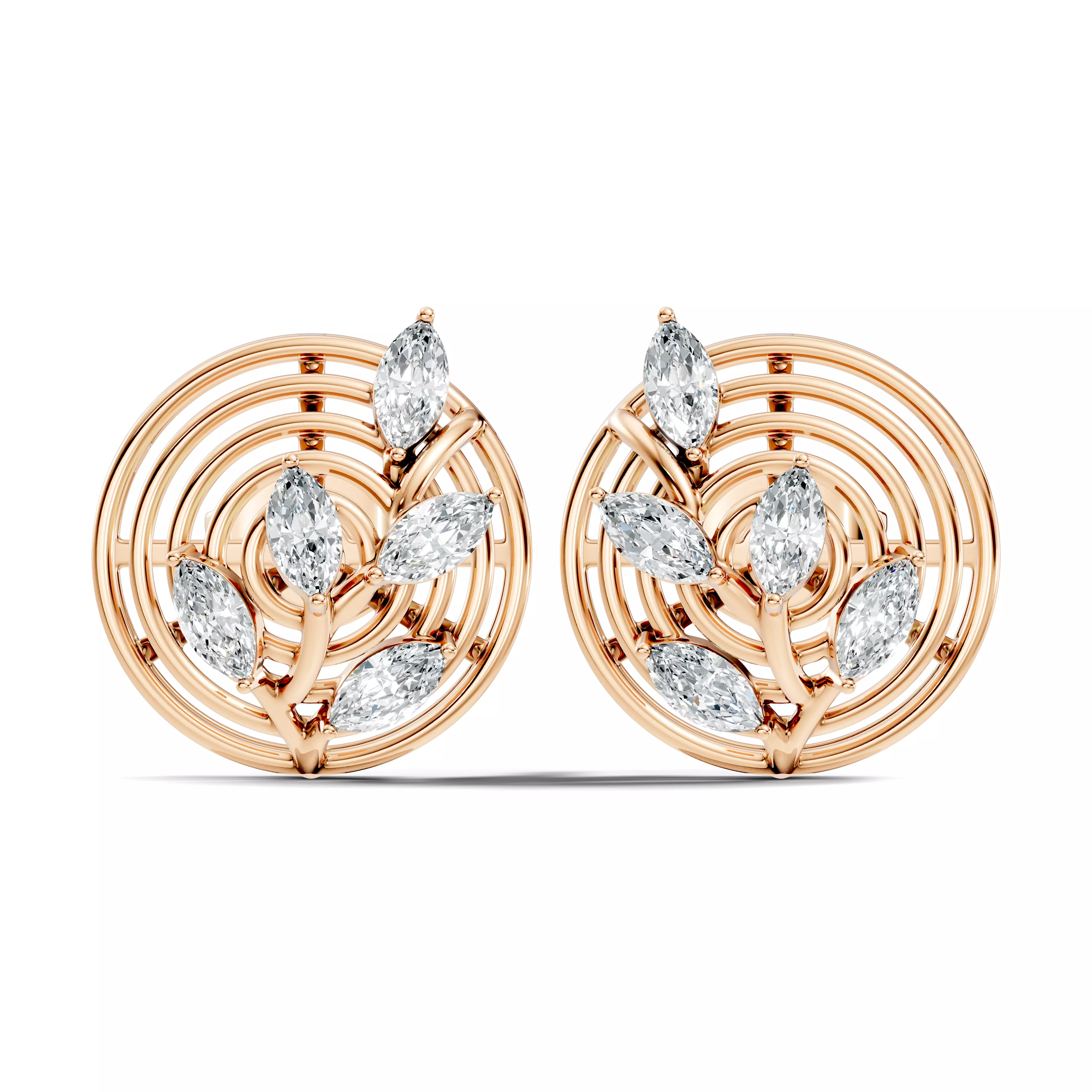 Studs Earrings 3D print model
