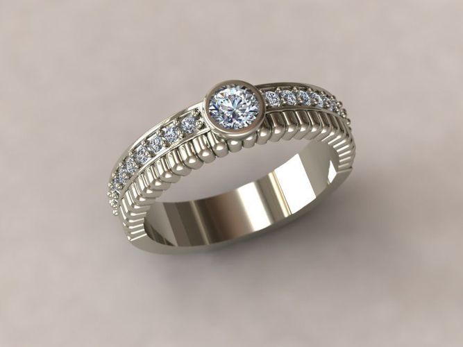  Ring as a gift 3D print model