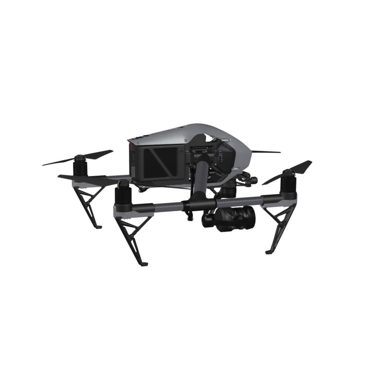 DJI Inspire 2 for Element 3D 3D model_5