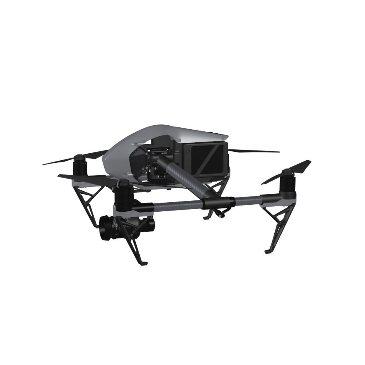 DJI Inspire 2 for Element 3D 3D model_2