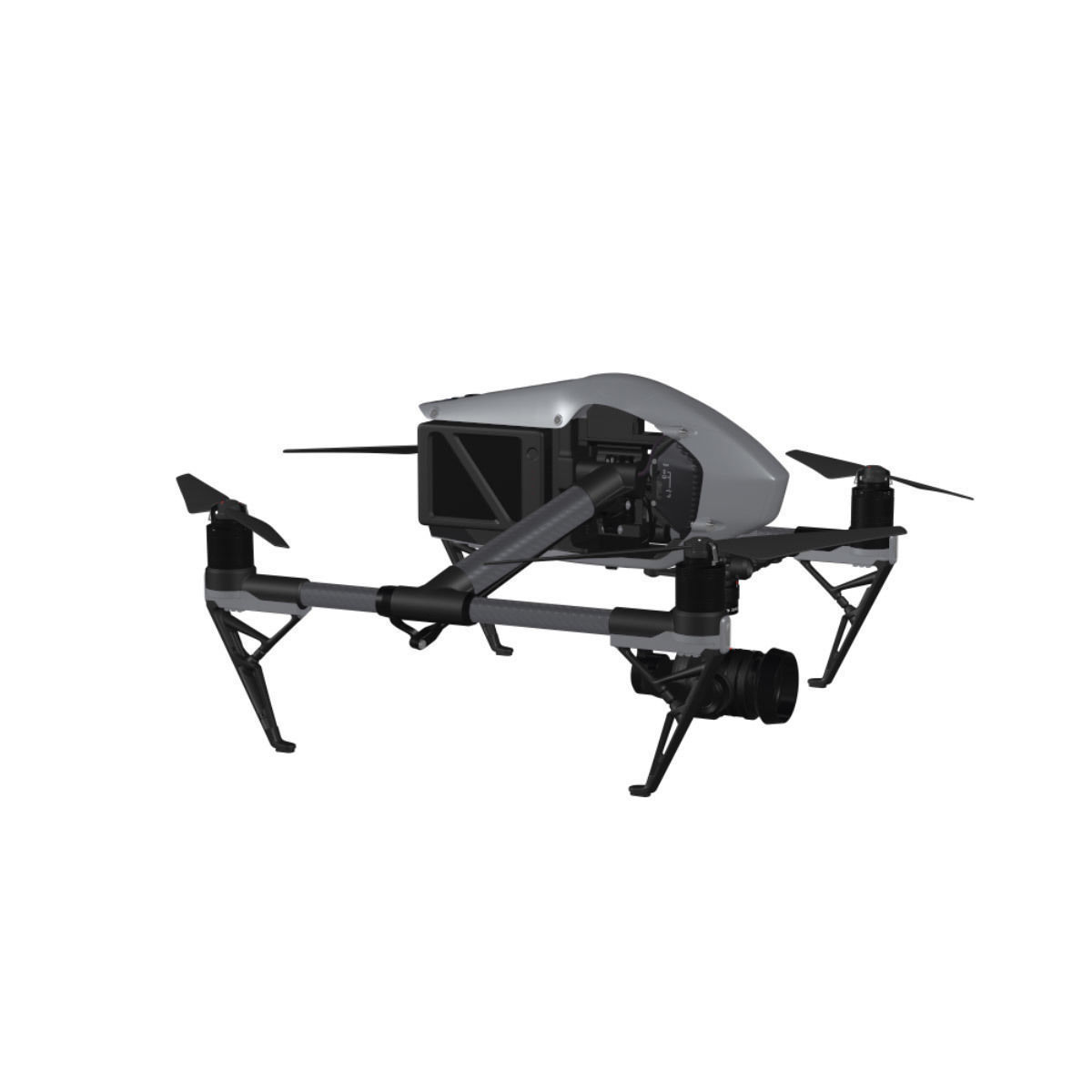DJI Inspire 2 for Element 3D 3D model_6