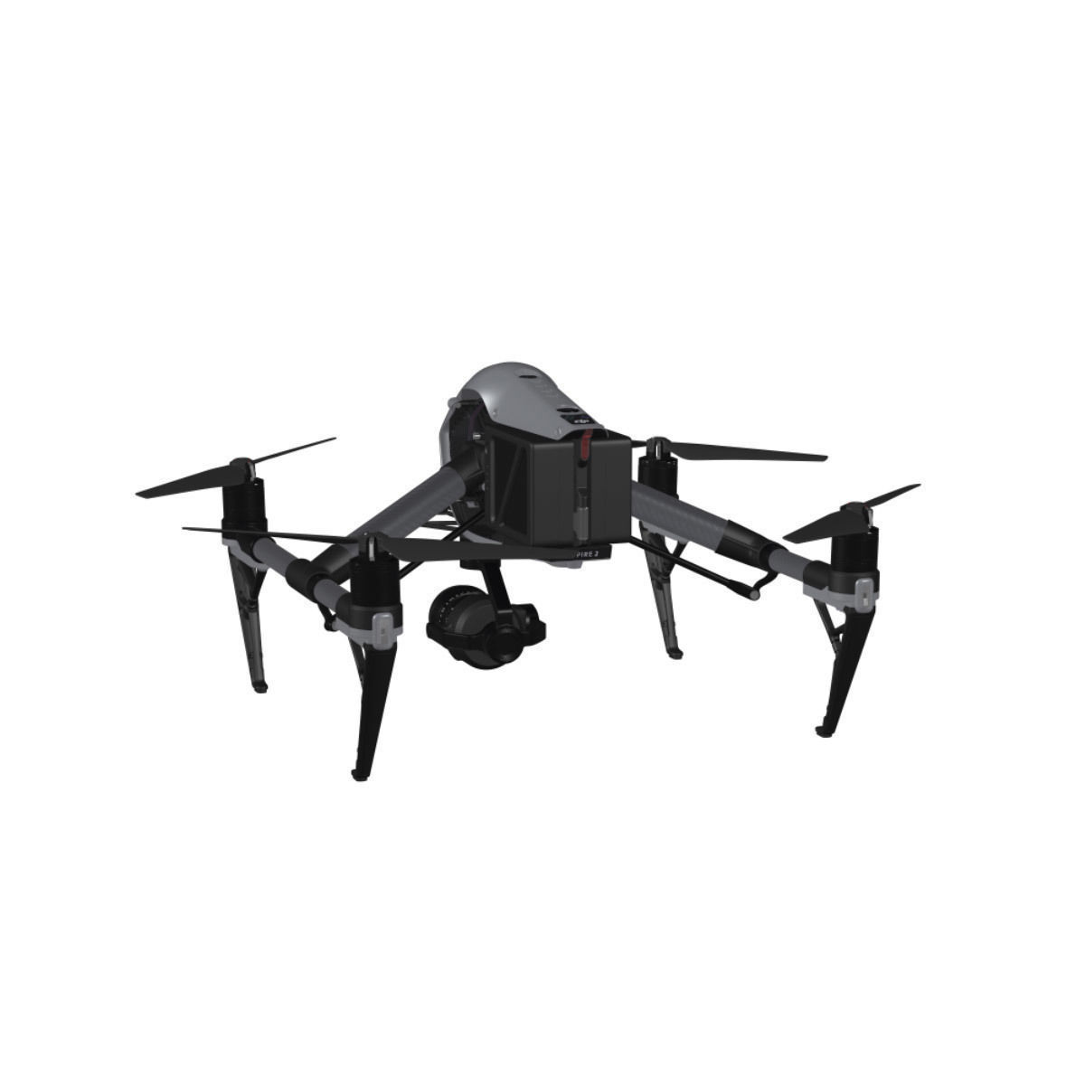 DJI Inspire 2 for Element 3D 3D model_3