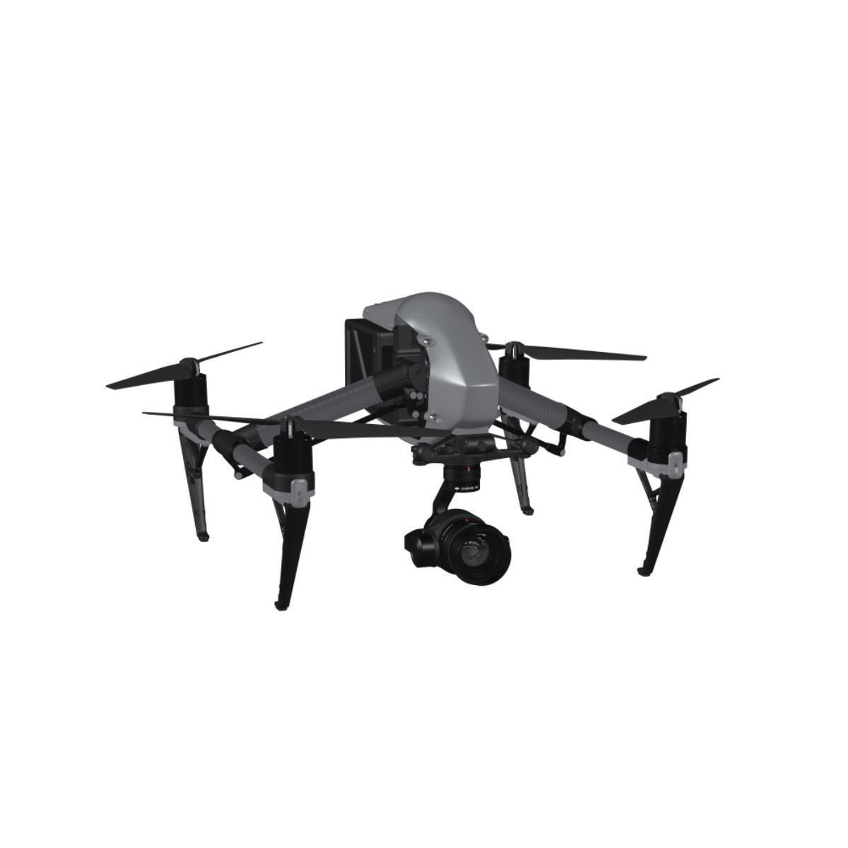 DJI Inspire 2 for Element 3D 3D model_7