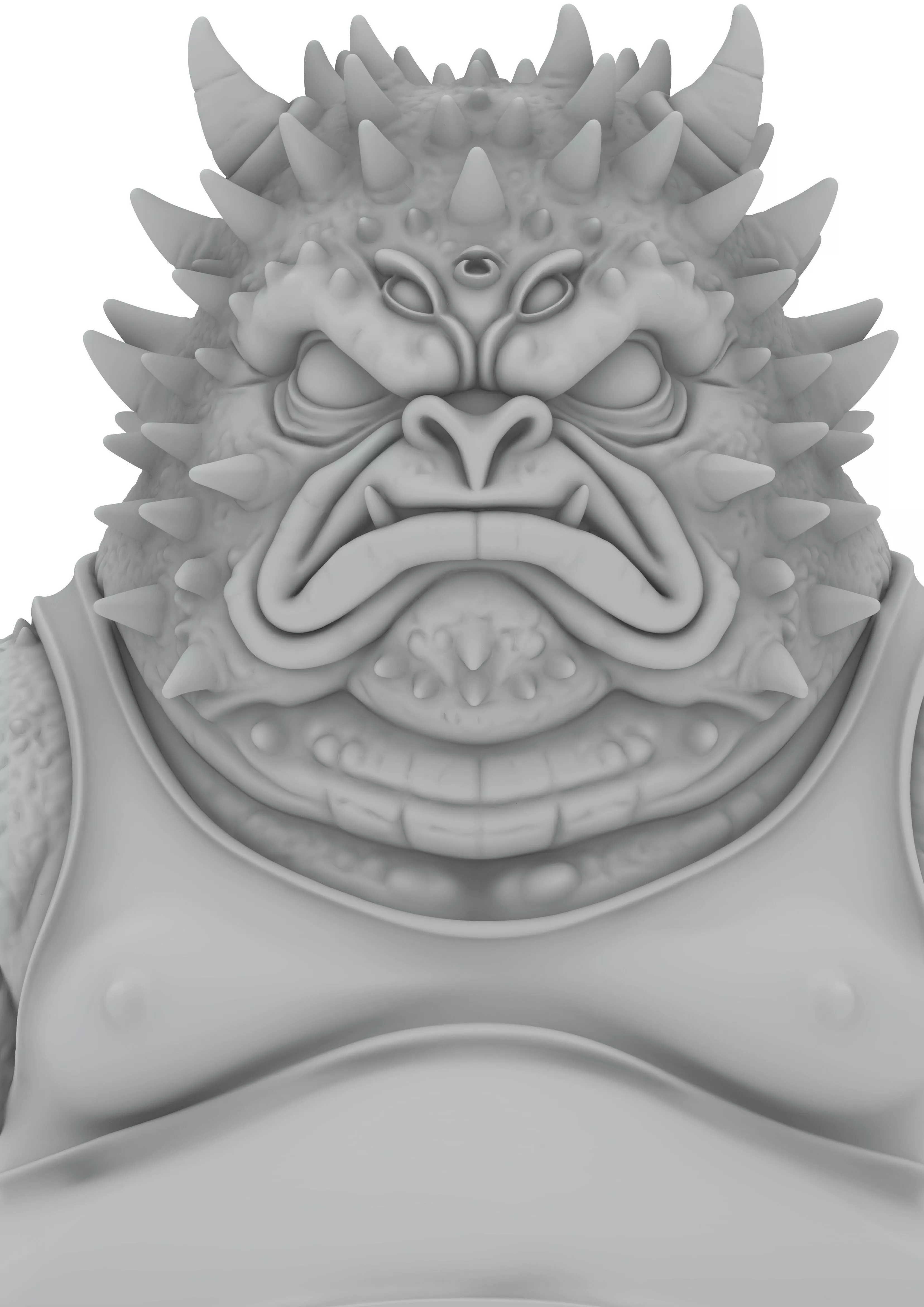 Toad Kroete Sapo Frog Frosch Rana Monster Chibi 3D print model