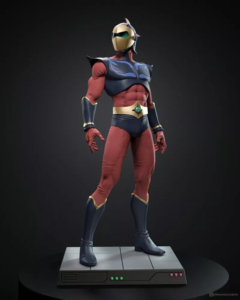 Duke Fleed Grendizer 3D print model