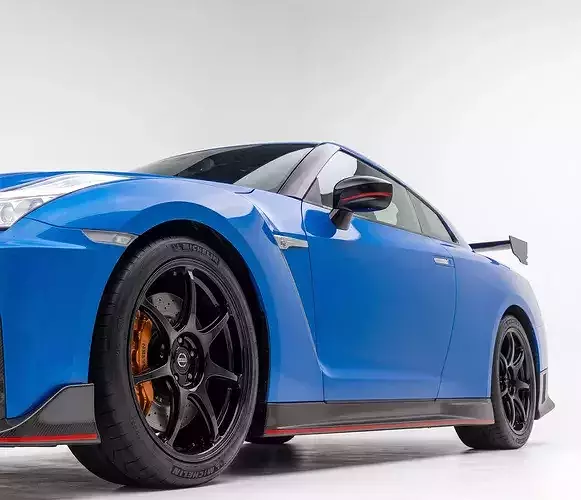 Nissan GT-R Nismo Sports Coupe R35 Facelift 3D model 5