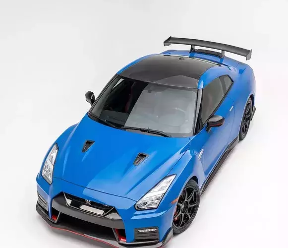 Nissan GT-R Nismo Sports Coupe R35 Facelift 3D model 4