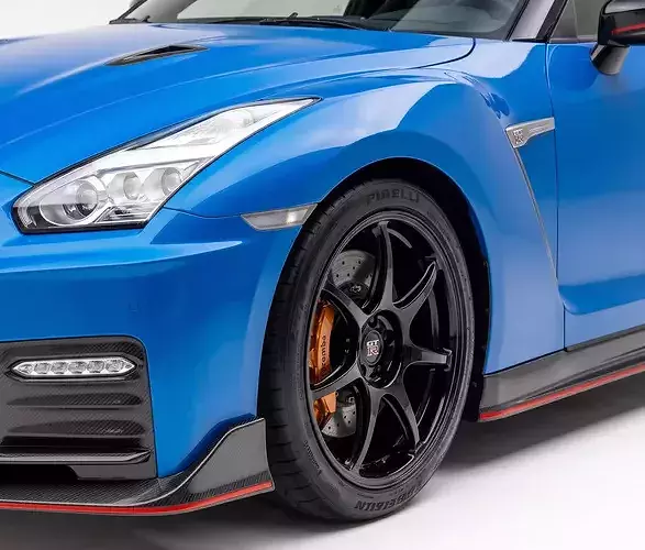 Nissan GT-R Nismo Sports Coupe R35 Facelift 3D model 6