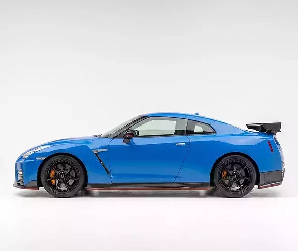 Nissan GT-R Nismo Sports Coupe R35 Facelift 3D model 7