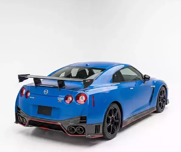 Nissan GT-R Nismo Sports Coupe R35 Facelift 3D model 3