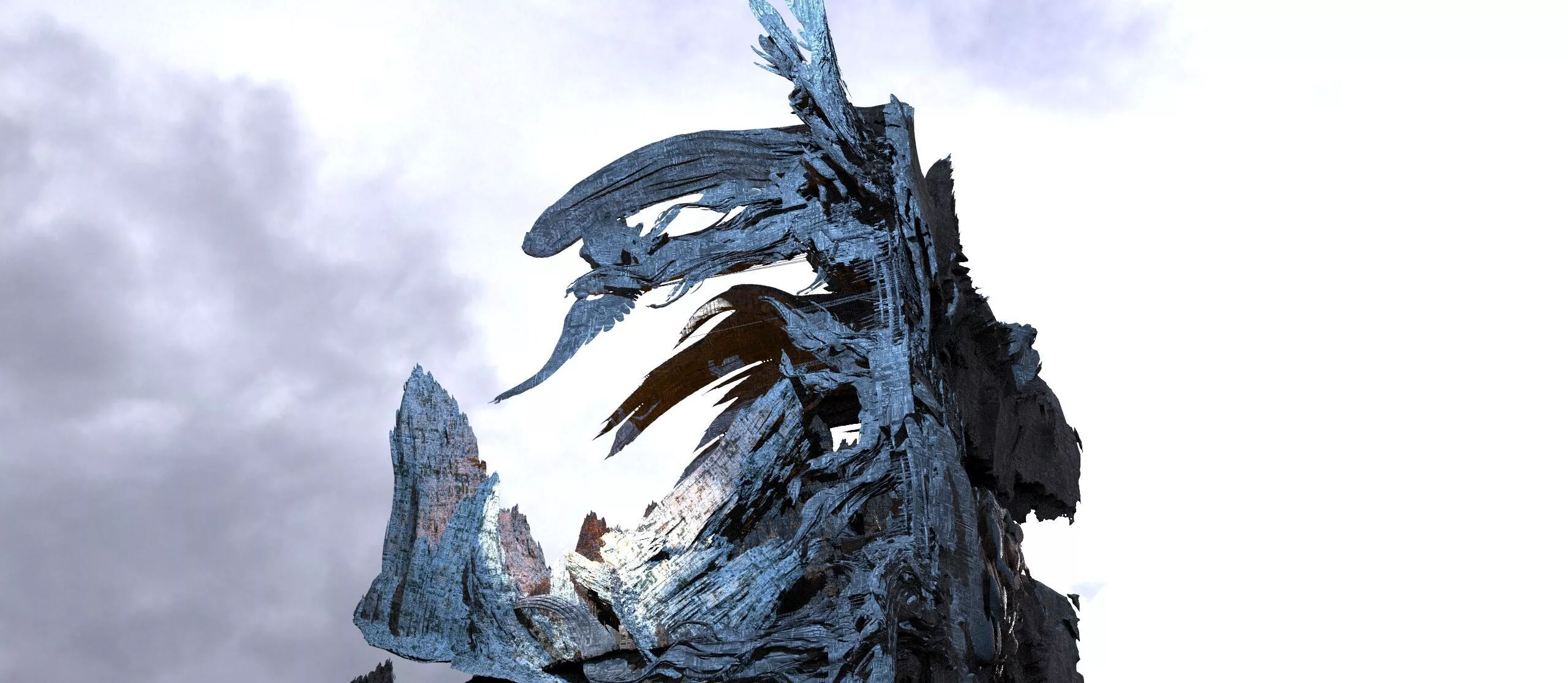 Asgardian Monolith 3D model