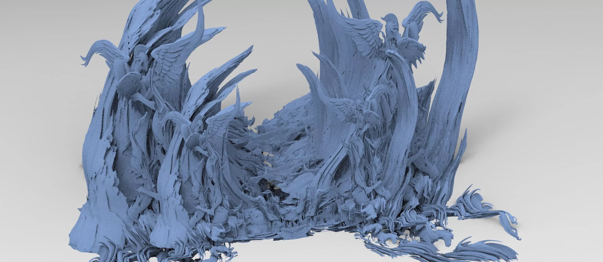Asgardian Monolith gate 3D model