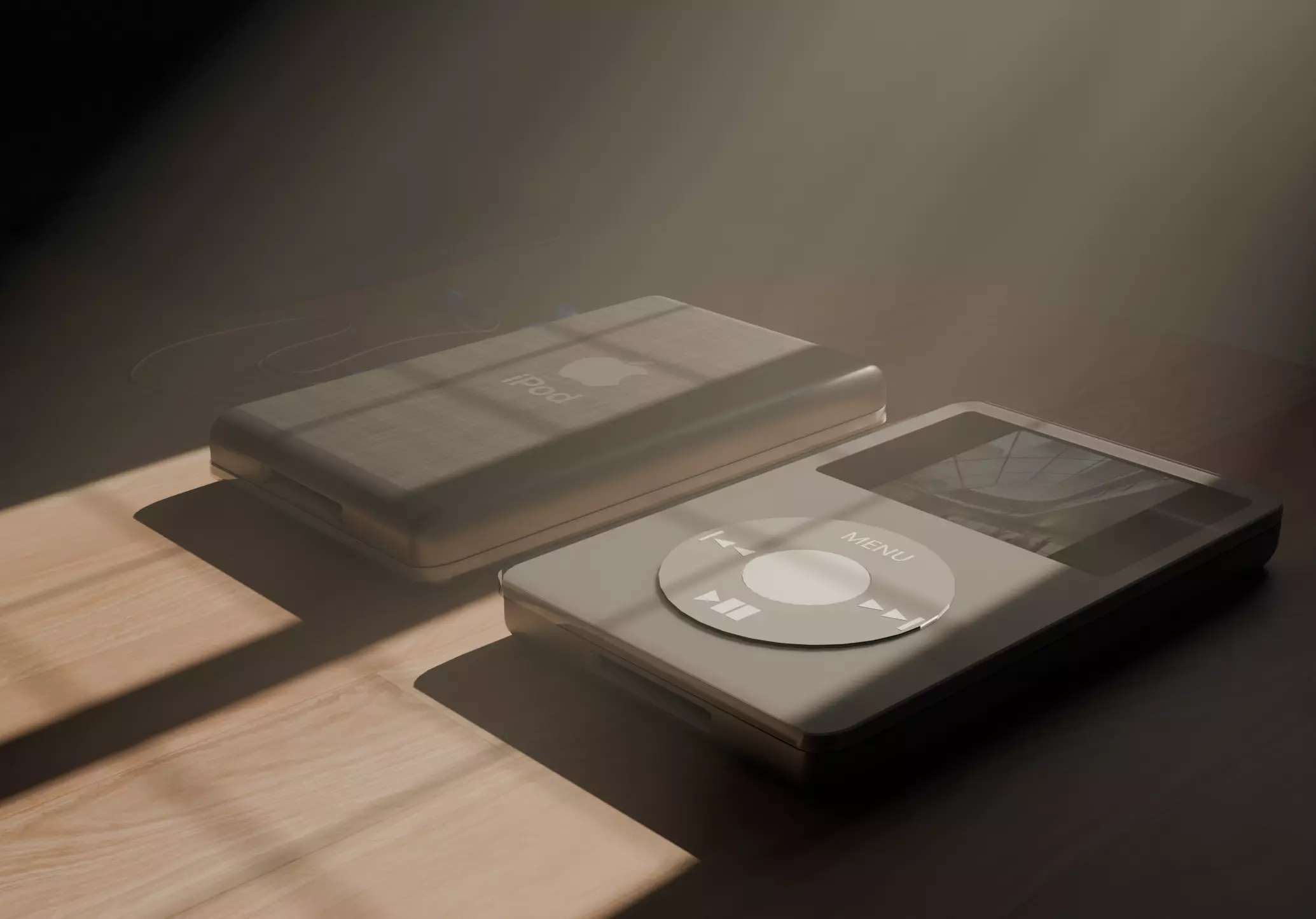 IPod 5th gen blender model 3D model