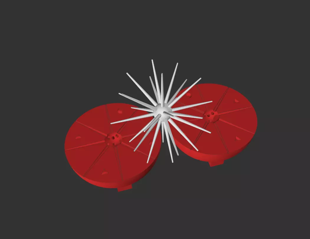 Urchin-style bait v8 Leg length 140 mm 3D print model