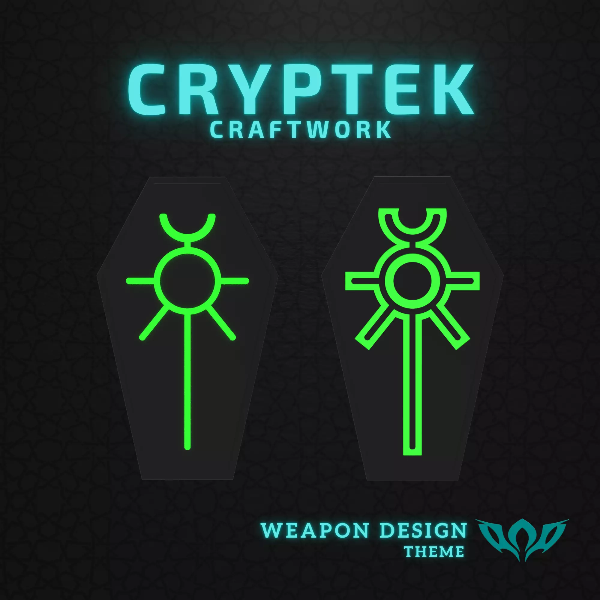 01 Warhammer 40K Necron The Ankh of the Triarch - 3D Print Free 3D print model
