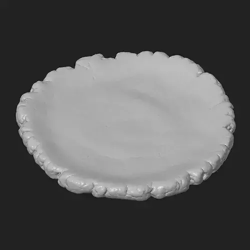Dough Rolled Out Baking 3D print model