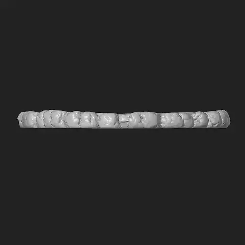 Dough Rolled Out Baking 3D print model 3