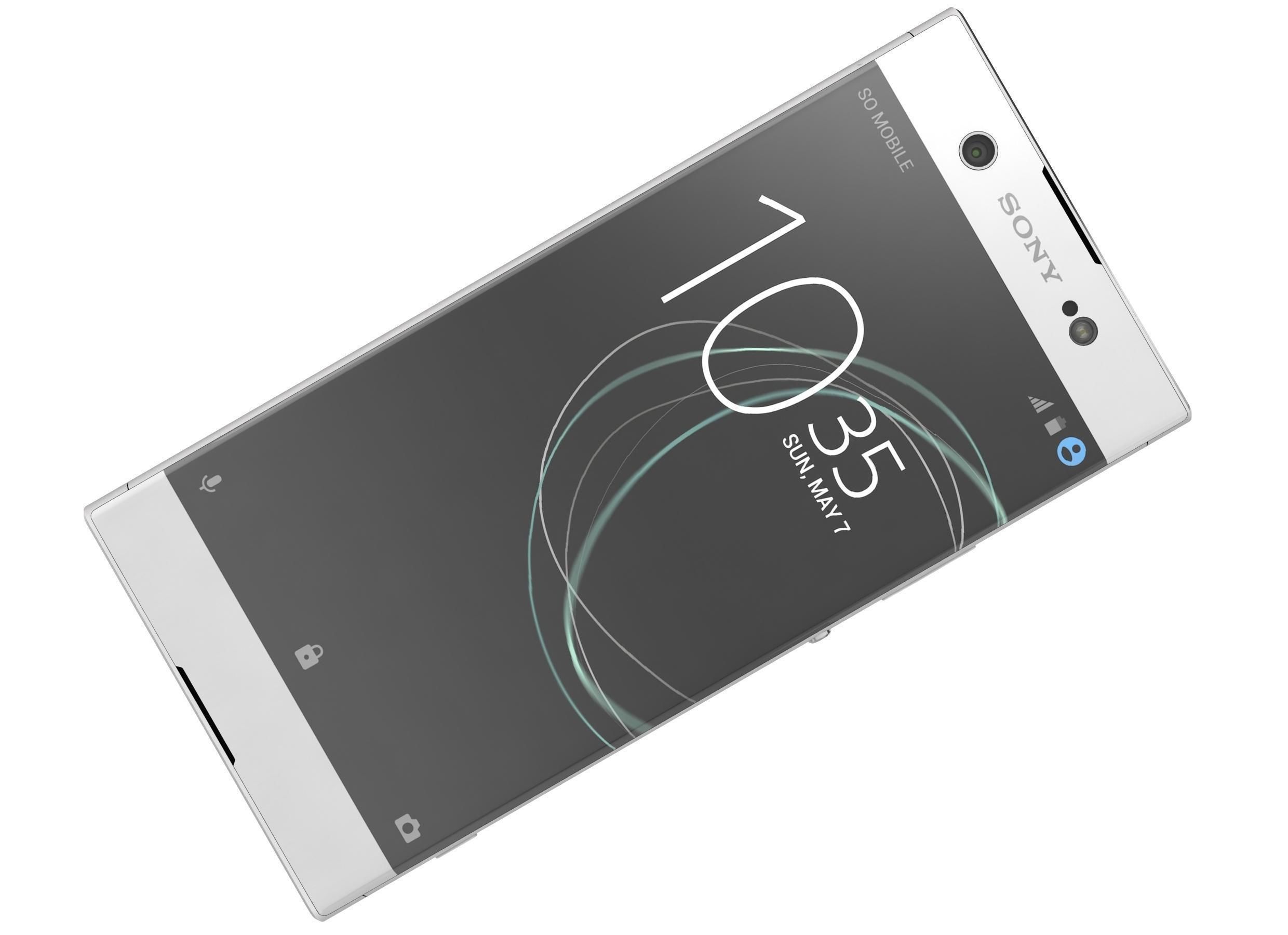 Sony Xperia XA1 Ultra White 3D model_4