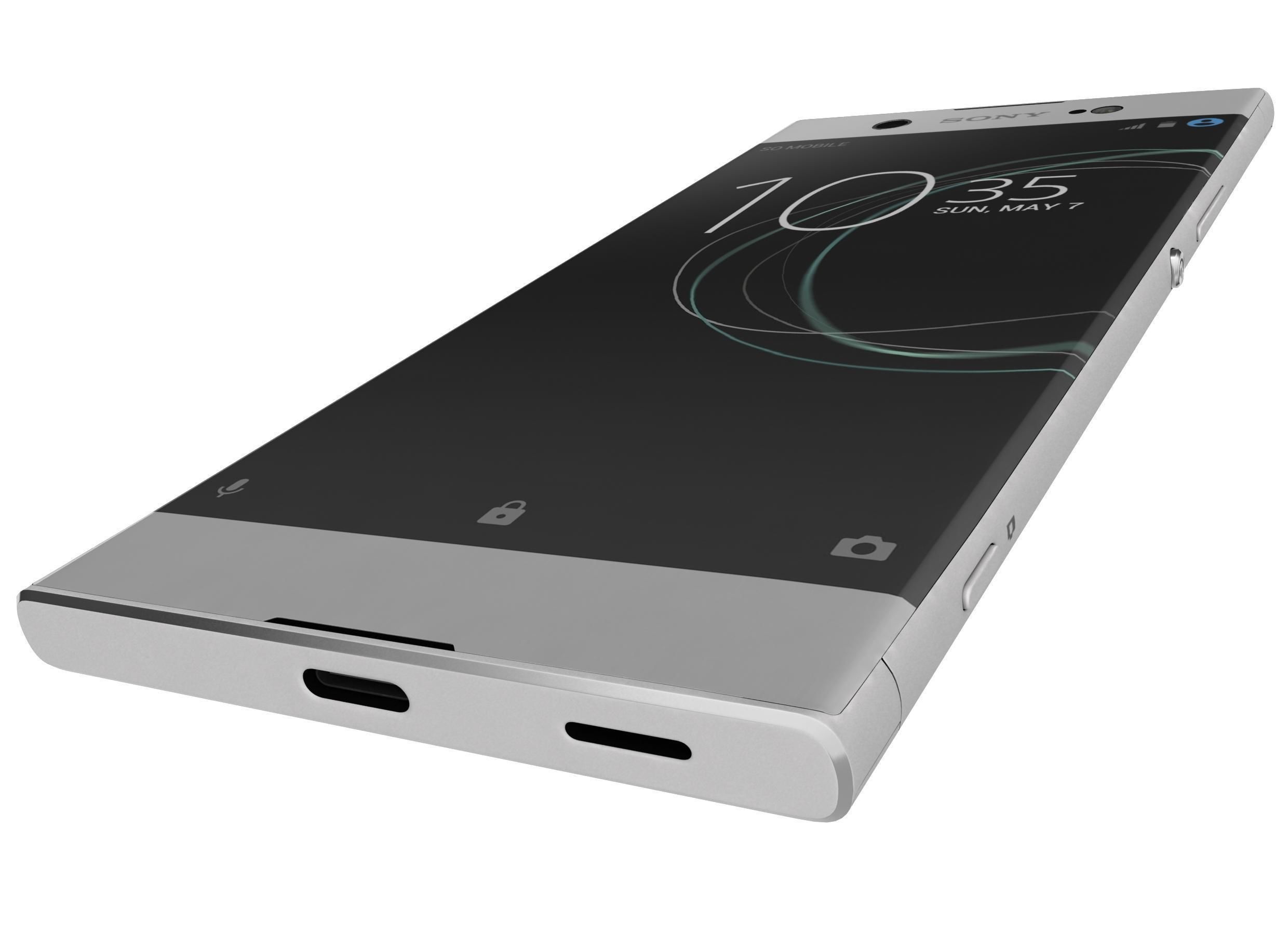 Sony Xperia XA1 Ultra White 3D model_6