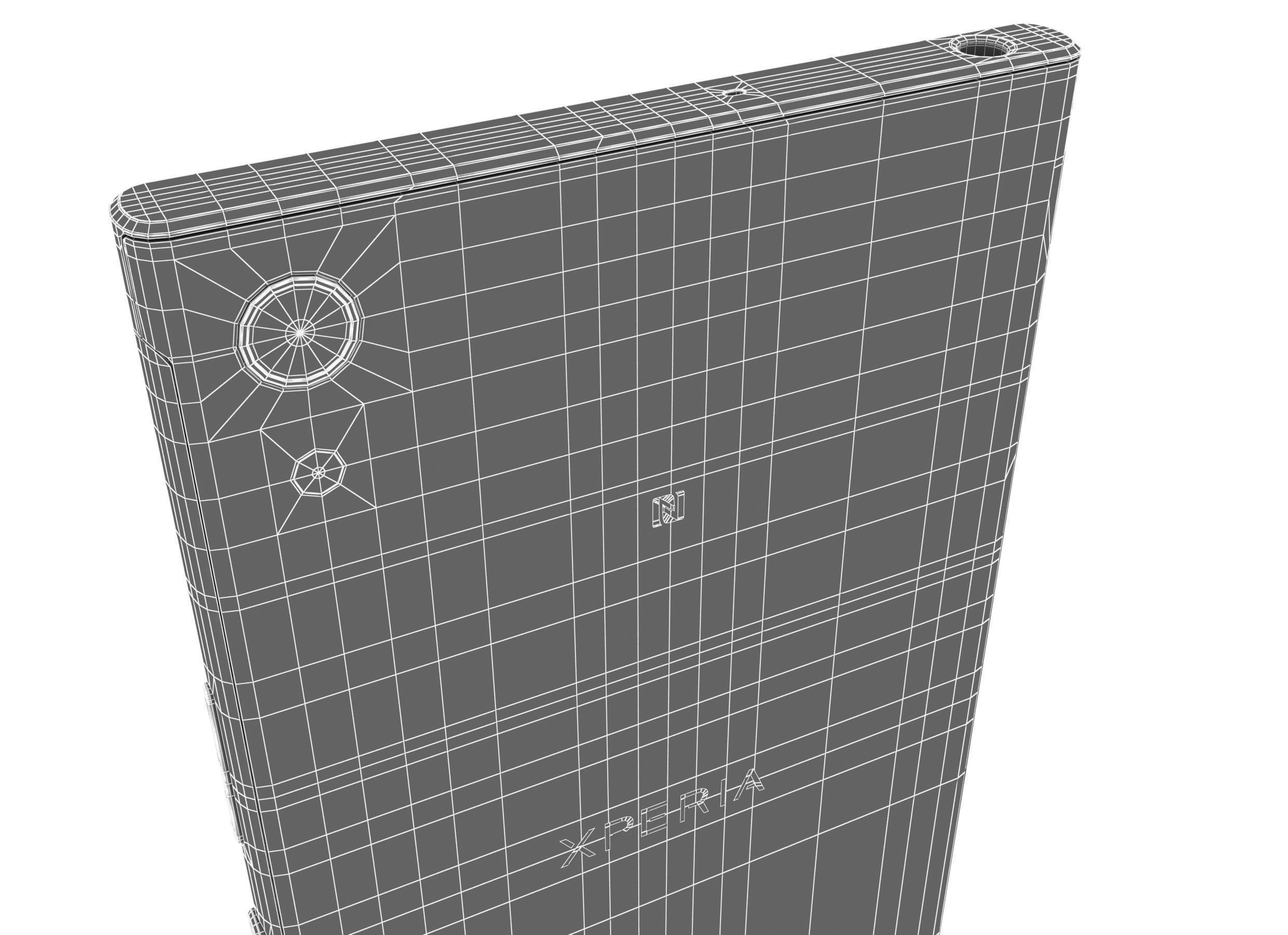 Sony Xperia XA1 Ultra White 3D model_17