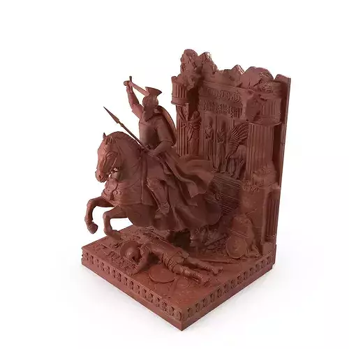 Print Ready Persian Immortal Bookend 007