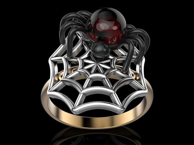 Ring spider 3D print model