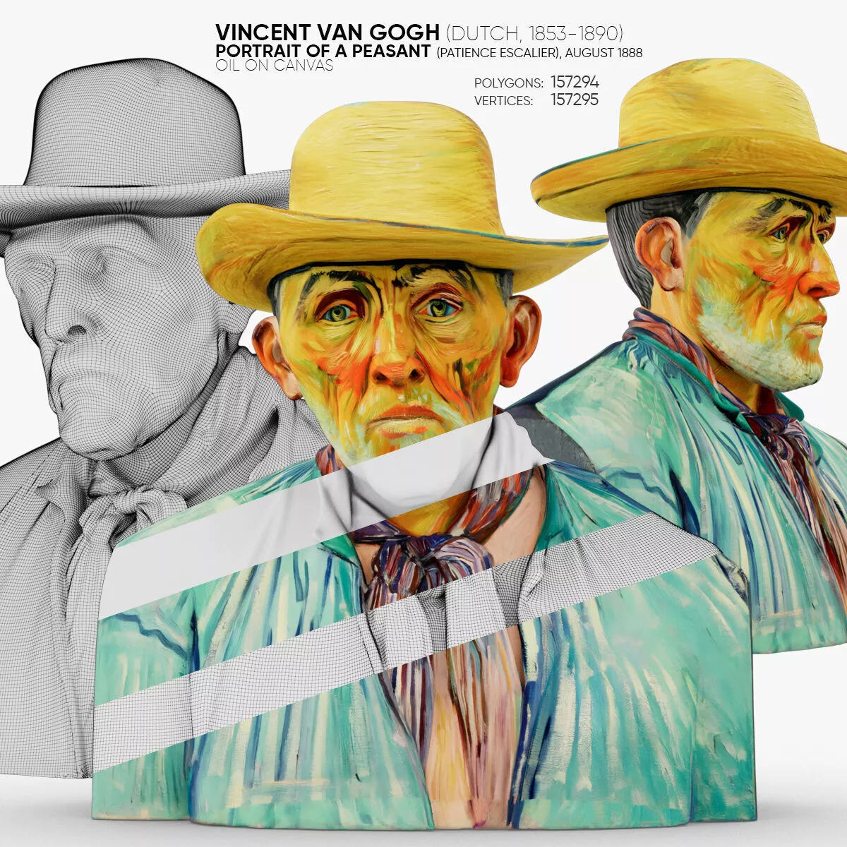Portrait of a Peasant 3D model