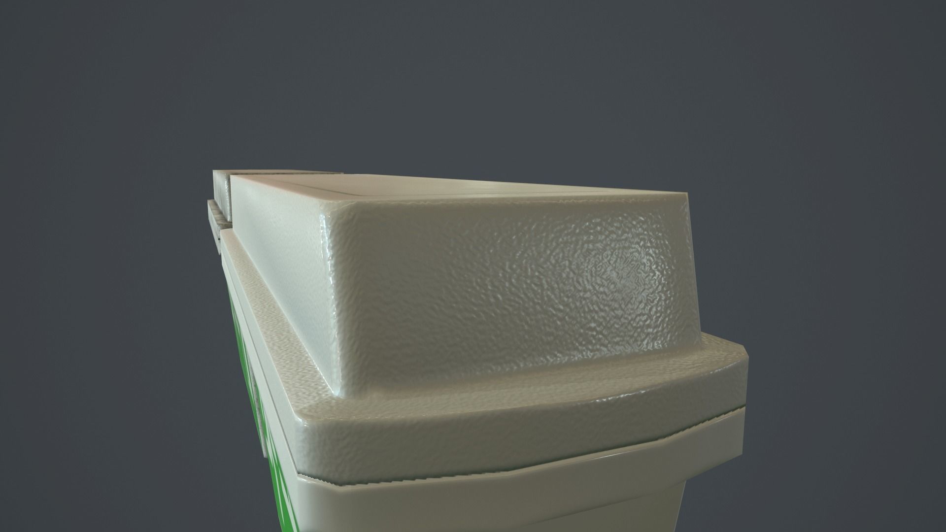 Plastic Exit Sign PBR Game Ready Low-poly 3D model_11