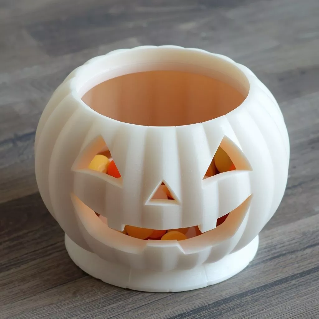 Halloween Pumpkin Tealight Holder 3D Printable STL 3D print model
