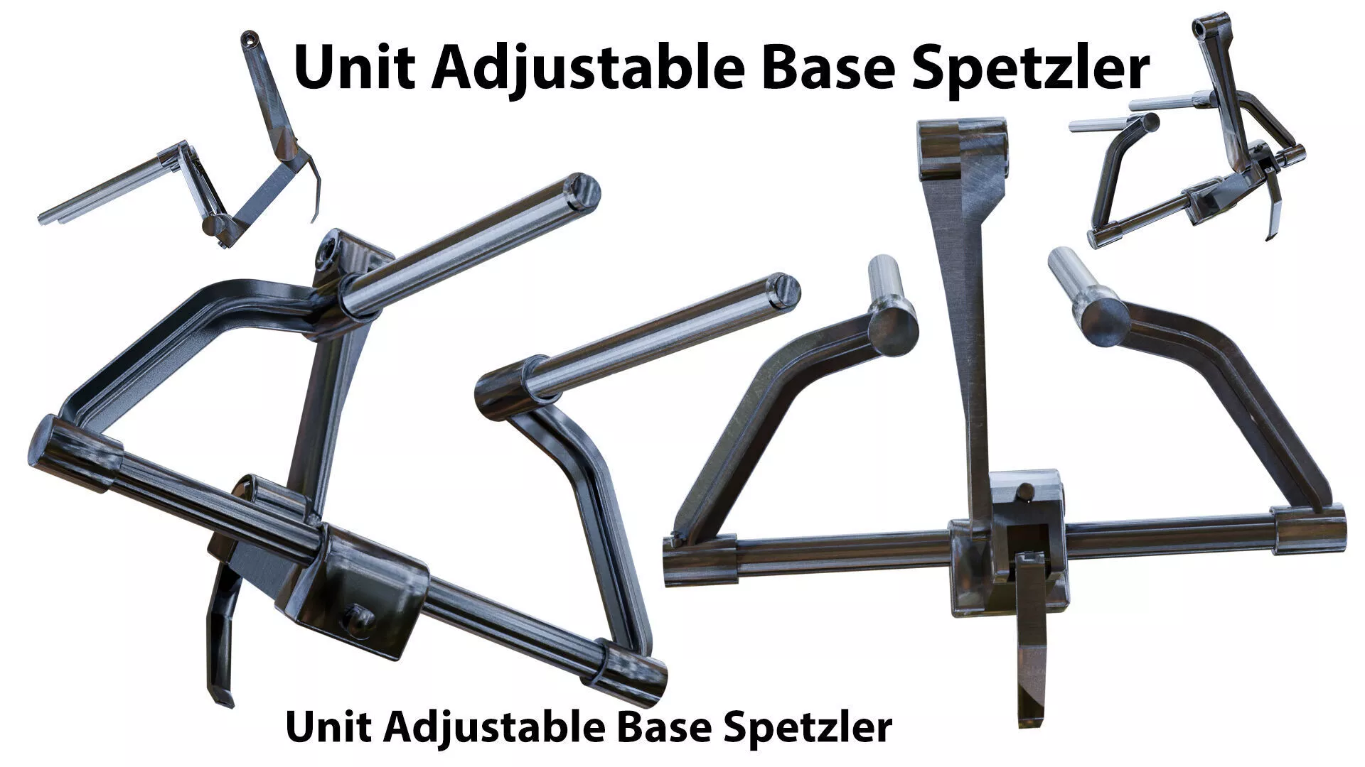 UNIT ADJ BASE SPETZLER 3D model