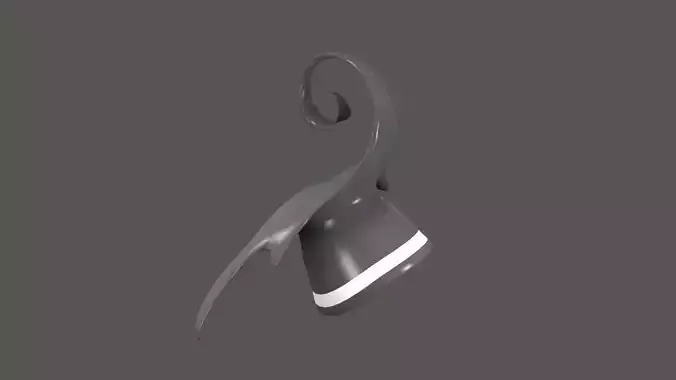 Fancy Hat Low-poly 3D model