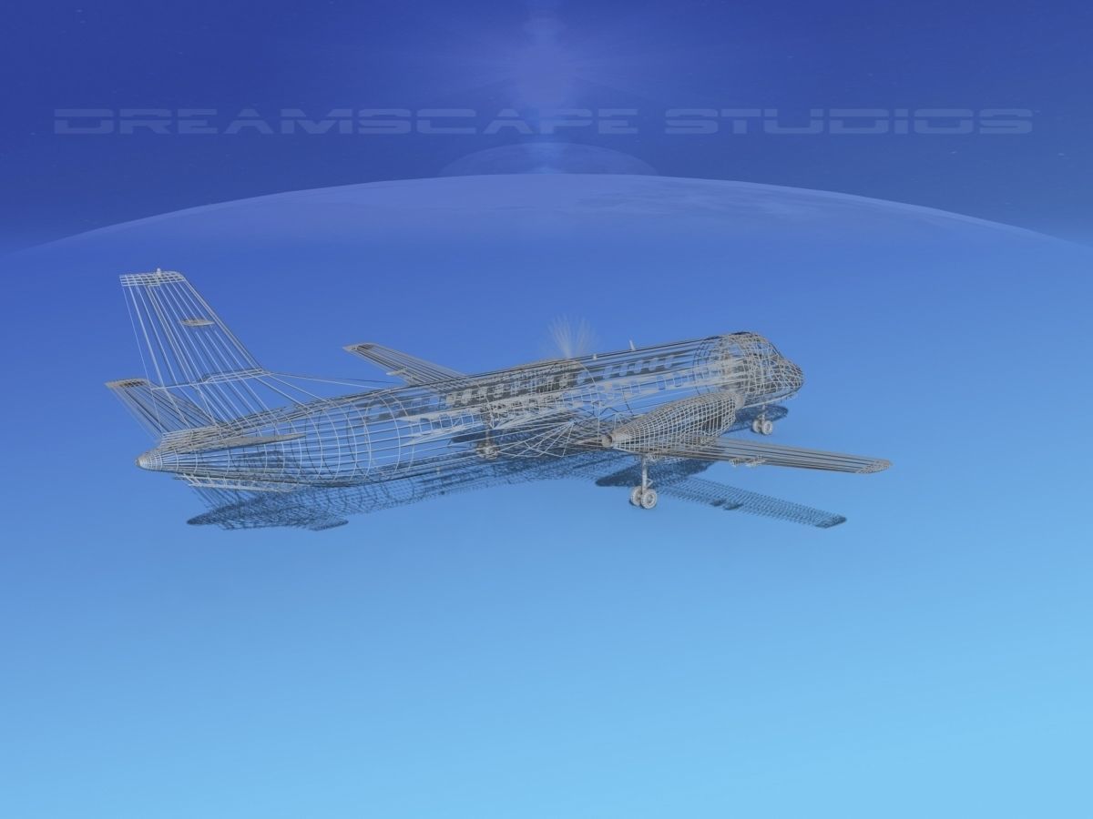 SAAB 2000 Southeast Regional 3D model_15
