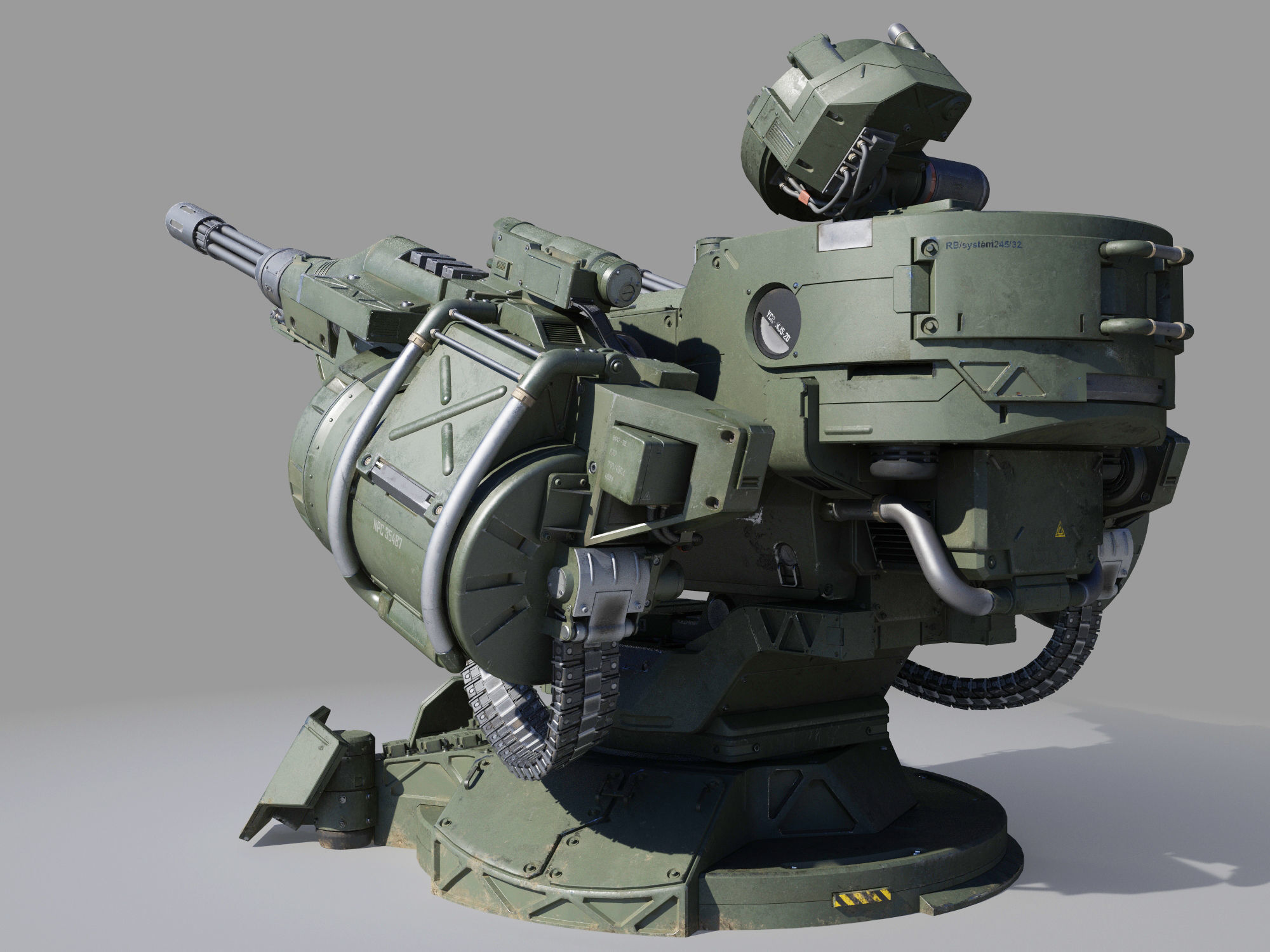 Sci-Fi Military Pack 1 3D model_18