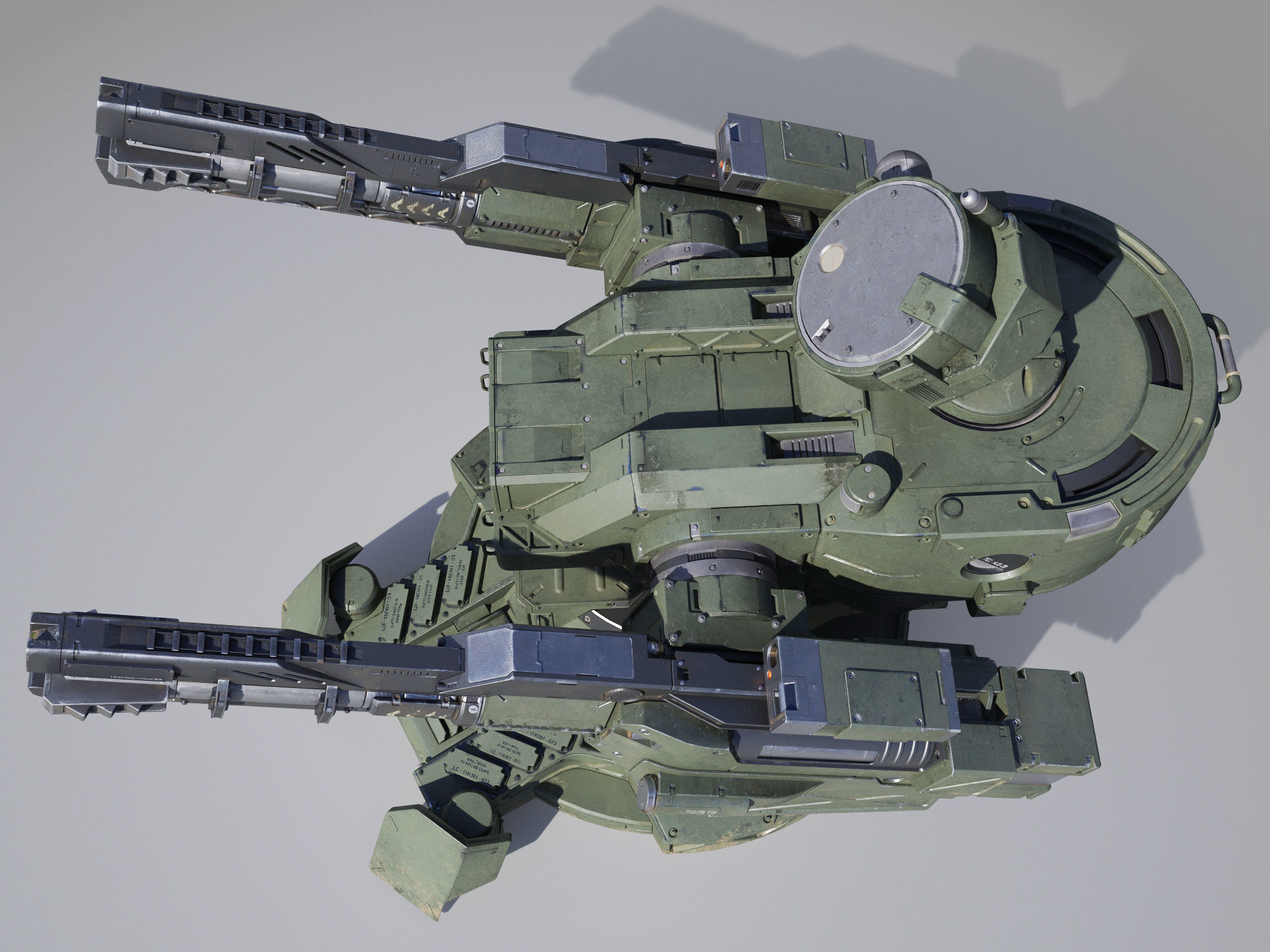 Sci-Fi Military Pack 1 3D model_20