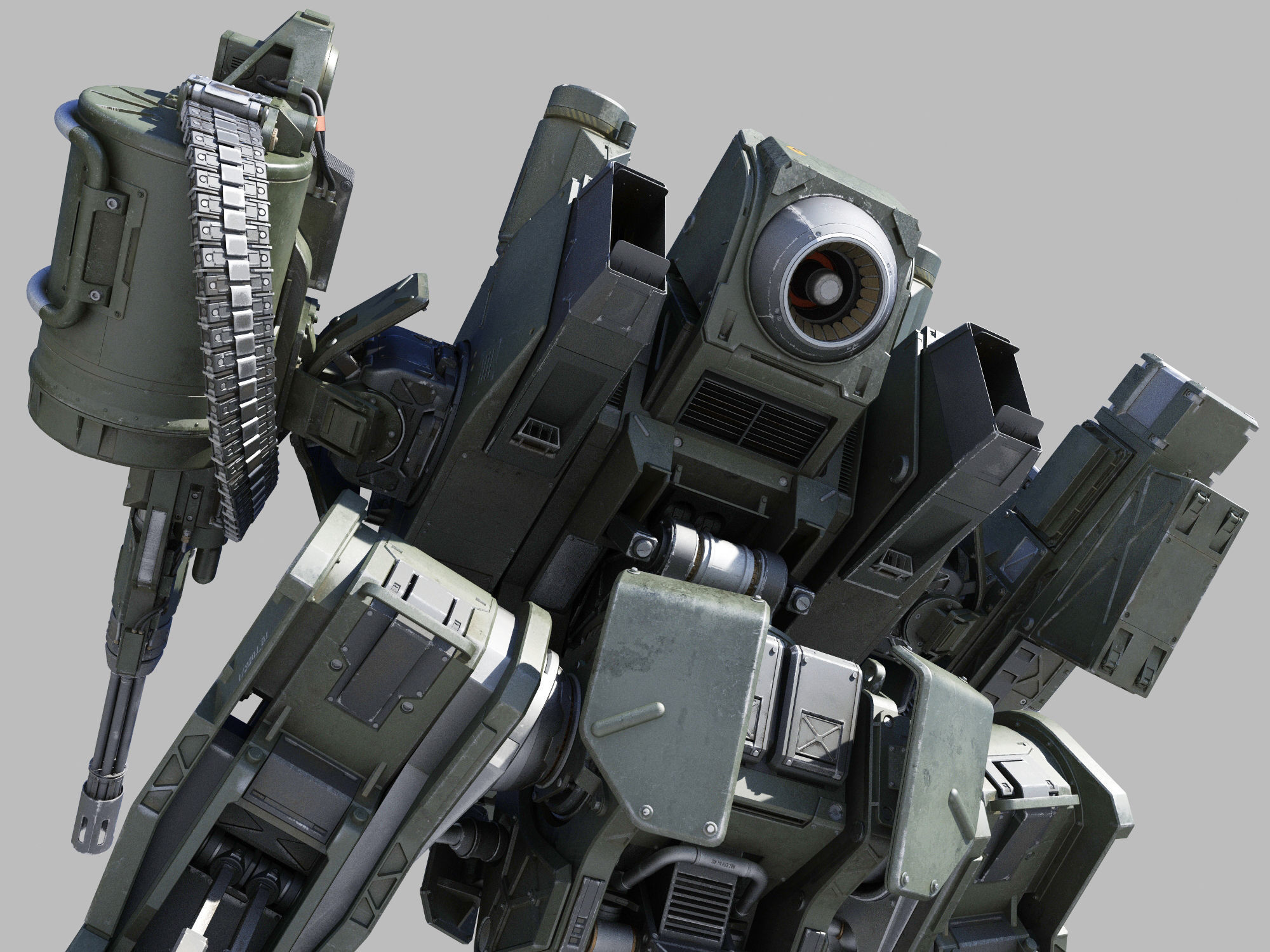 Sci-Fi Military Pack 1 3D model_14