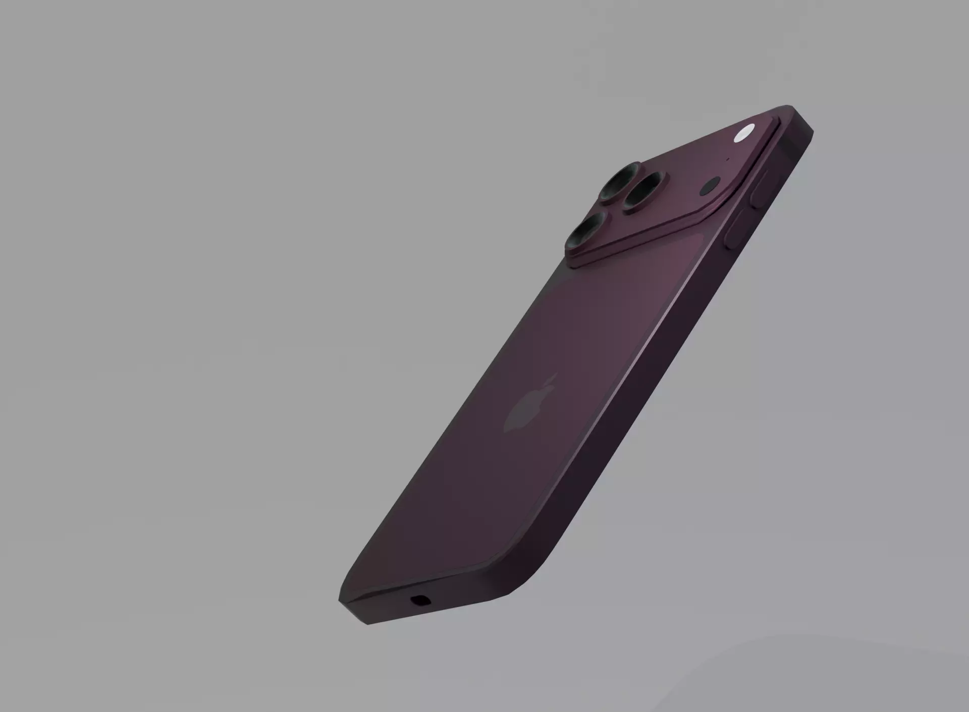 Low-poly Iphone 18 pro max Low-poly 3D model