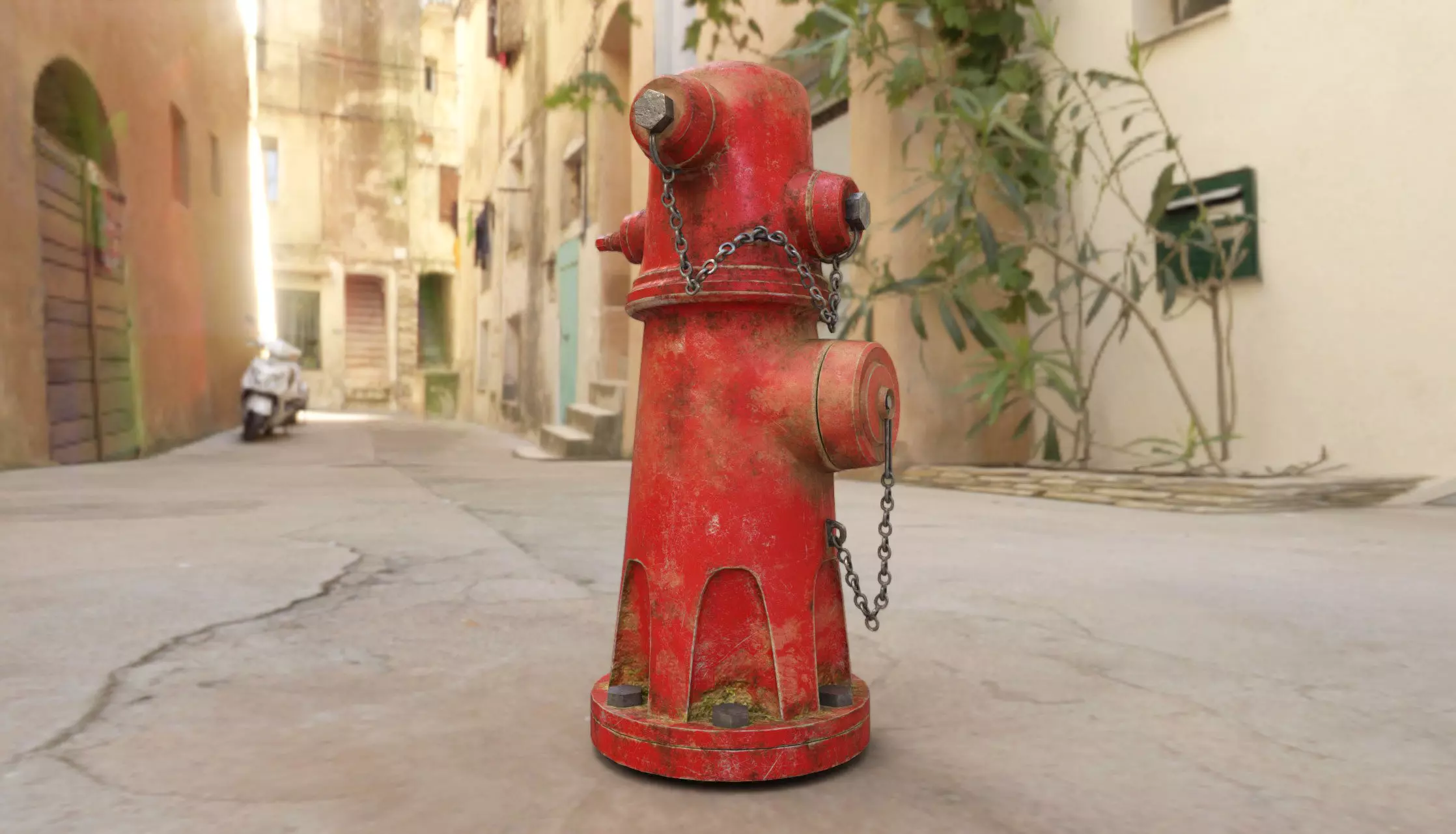 Fire Hydrant Plug Free 3D model_0