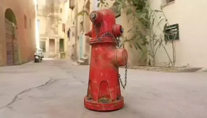 Fire Hydrant Plug Free 3D model