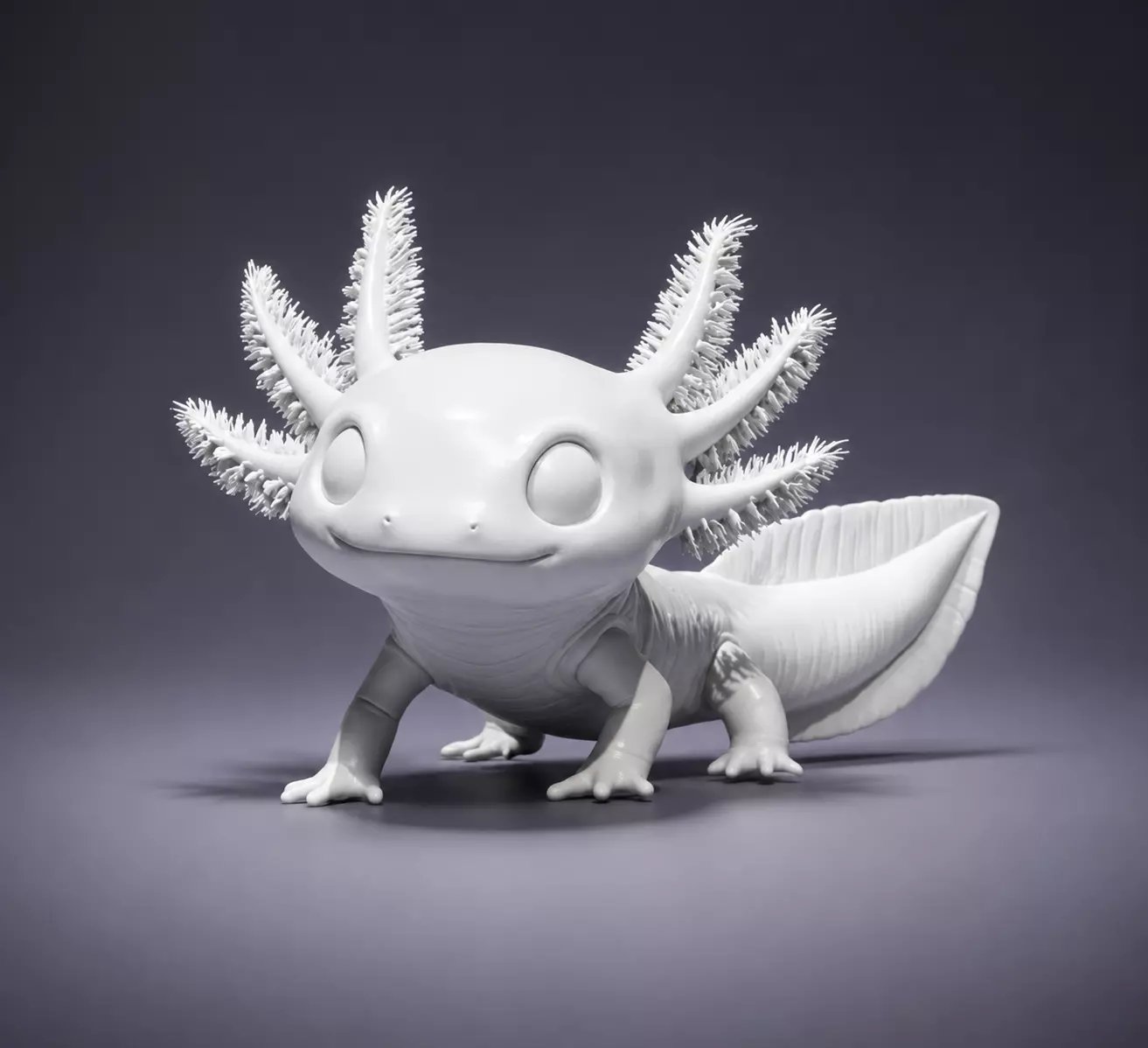 Baby Axolotl 3D print model