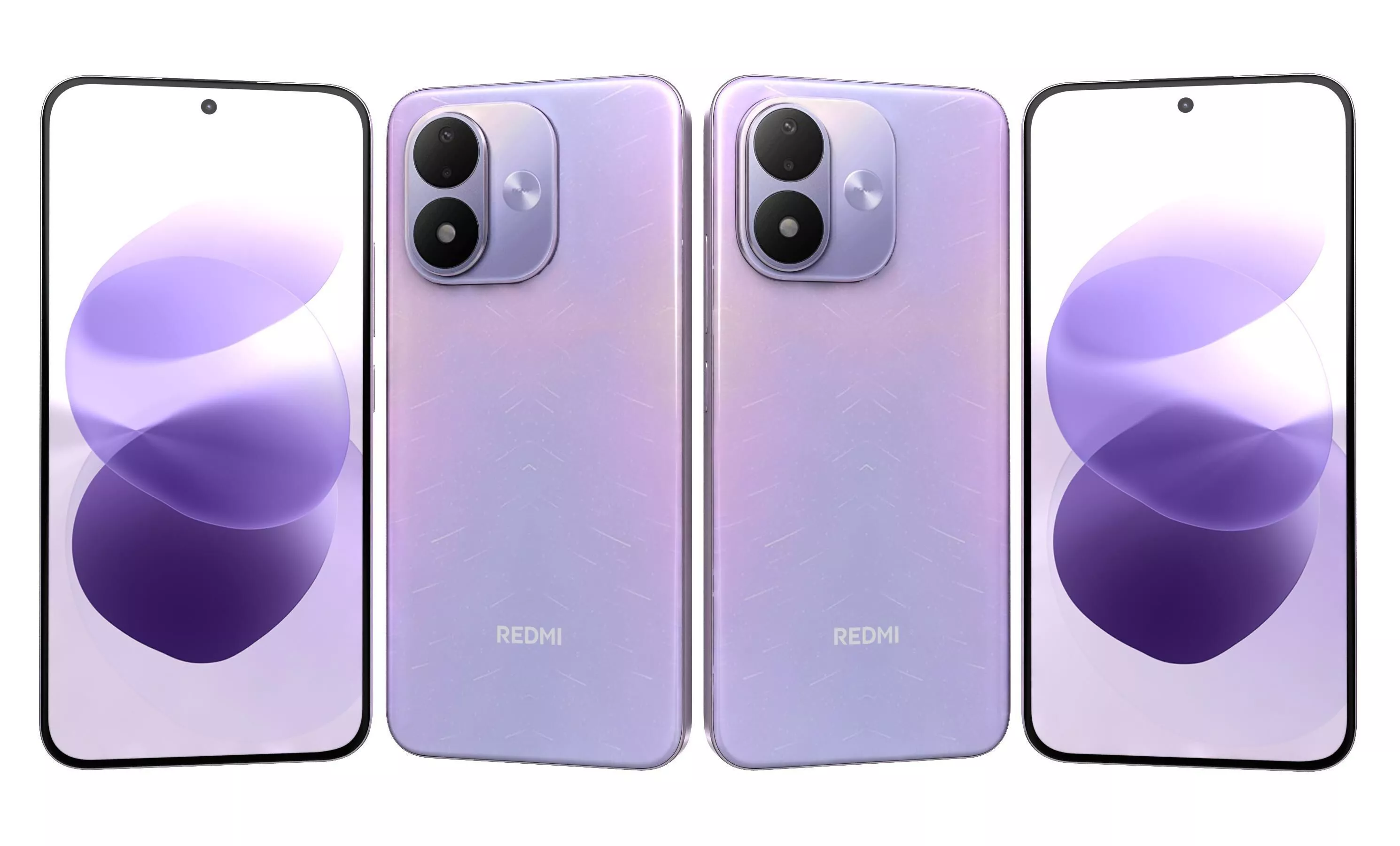 Xiaomi Redmi Note 17 Purple 3D model