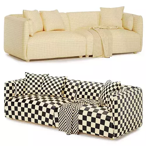 reform sofa 3D model 5